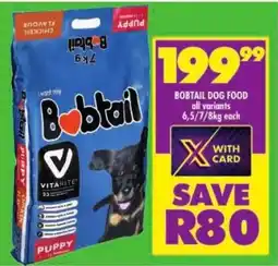 Shoprite Bobtail dog food offer