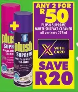 Shoprite Plush supreme multi-surface cleaner offer