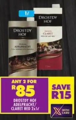 Shoprite Drostdy hof adelpracht/ claret red offer