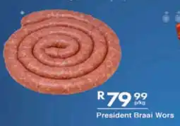 President Hyper President Braai Wors offer