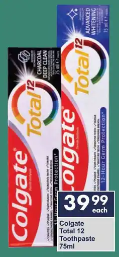 President Hyper Colgate Total 12 Toothpaste offer