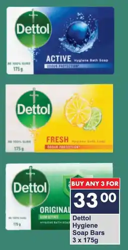 President Hyper Dettol Hygiene Soap Bars offer