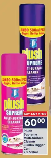 President Hyper Plush Supreme Multi-Surface Cleaner Jumbo Bigger Can offer