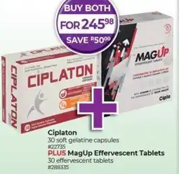 Dis-Chem Buy both for 245.98 offer
