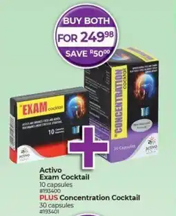 Dis-Chem Buy both for 249.98 offer