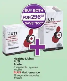 Dis-Chem Buy both for 296.98 offer