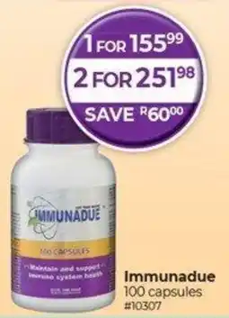 Dis-Chem Immunadue offer