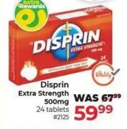 Dis-Chem Disprin Extra Strength 500mg offer