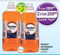 Dis-Chem Savlon Antiseptic Liquid offer