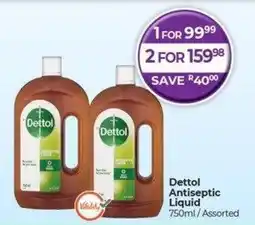Dis-Chem Dettol Antiseptic Liquid offer