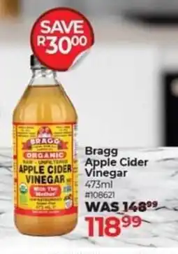 Dis-Chem Bragg Apple Cider Vinegar offer