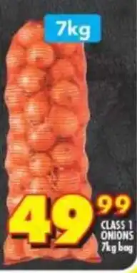 Shoprite Class 1 Onions offer