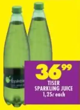Shoprite Tiser sparkling juice offer