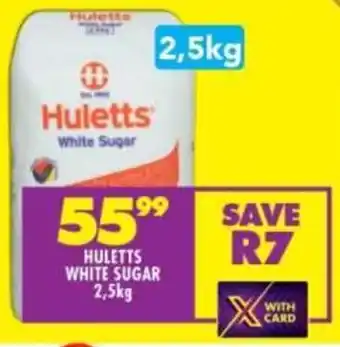 Shoprite Huletts White Sugar offer
