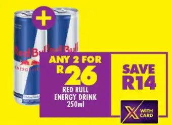 Shoprite Red Bull Energy Drink 250ml offer