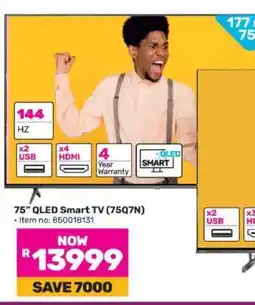 Game 75 QLED Smart TV (75Q7N) offer