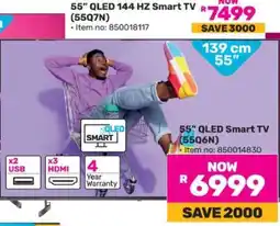 Game 55 QLED Smart TV (55Q6N) offer