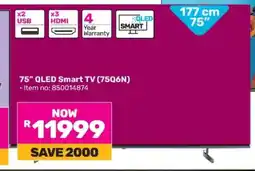 Game 75 QLED Smart TV (75Q6N) offer
