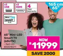 Game 65β Mini-LED Smart TV (65U7N) offer