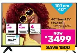 Game 40 Smart TV (40A4K) offer