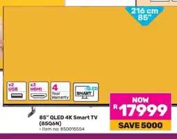 Game 85 QLED 4K Smart TV (85Q6N) offer