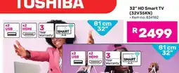 Game Toshiba 32 HD Smart TV (32V35KN) offer
