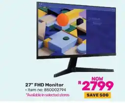 Game 27” FHD Monitor offer
