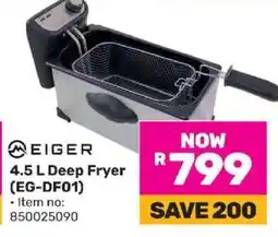 Game Eiger 4.5 L Deep Fryer (EG-DF01) offer