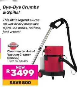 Game Cleanmaster 4-in-1 Vacuum Cleaner (80GCL) offer