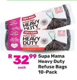 Game Supa Mama Heavy Duty Refuse Bags 10-Pack offer