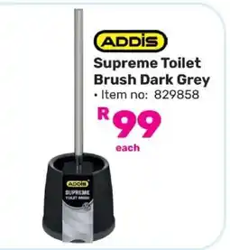 Game Addis Supreme Toilet Brush Dark Grey offer