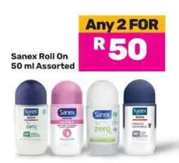 Game Sanex Roll-On 50 ml Assorted offer
