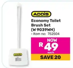 Game ADDIS Economy Toilet Brush Set (W 9039WH) offer