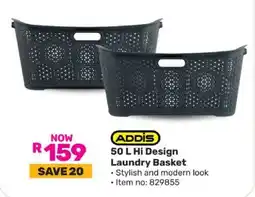 Game ADDIS 50 L Hi Design Laundry Basket offer