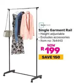 Game Single Garment Rail offer