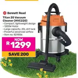 Game Bennett Read Titan 20 Vacuum Cleaner HVC220 offer