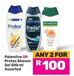 Game Palmolive OR Protex Shower Gel 500 ml Assorted offer