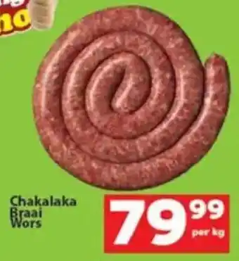 Check Save Chakalaka Braai Wors offer