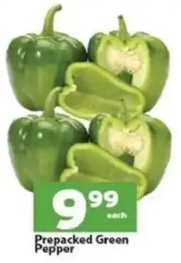 Check Save Prepacked Green Pepper offer