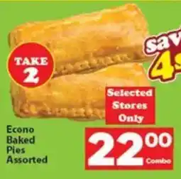 Check Save Econo Baked Pies Assorted offer