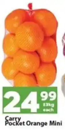 Check Save Carry Pocket Orange Mini offer
