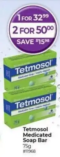Dis-Chem Tetmosol Medicated Soap Bar offer