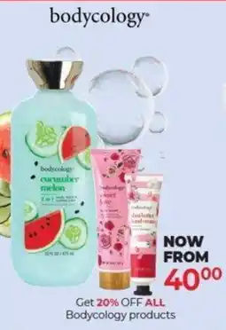 Dis-Chem Bodycology products offer