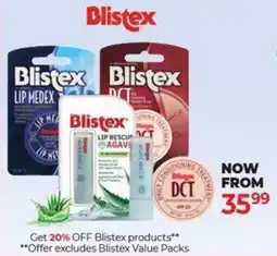 Dis-Chem Blistex products offer