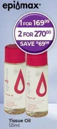 Dis-Chem Epi-max Tissue Oil offer