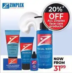 Dis-Chem Zinplex face care products offer