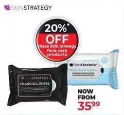 Dis-Chem Skin Strategy face care products offer