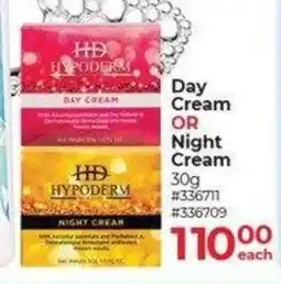 Dis-Chem Hypoderm Day Cream OR Night Cream offer