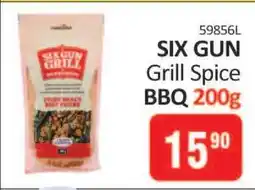 KitKat Cash and Carry SIX GUN Grill Spice BBQ 200g offer