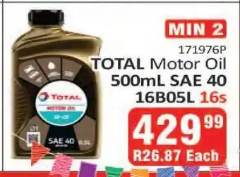 KitKat Cash and Carry TOTAL Motor Oil offer